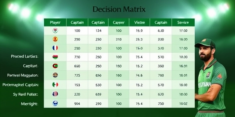 82Lottery VIP captain decision matrix